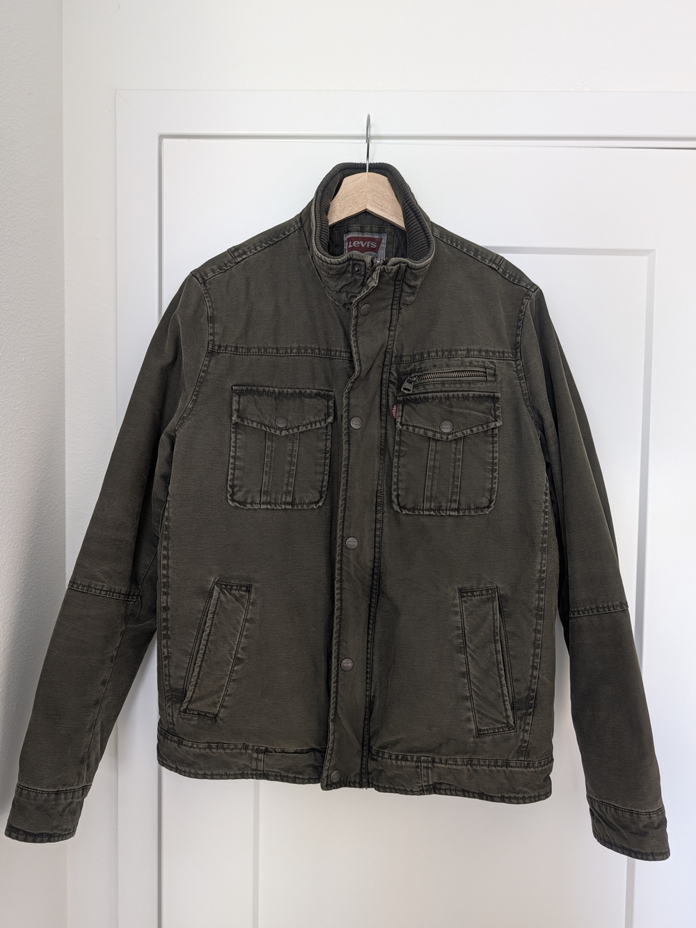 Levi's Military Field Jacket in Olive